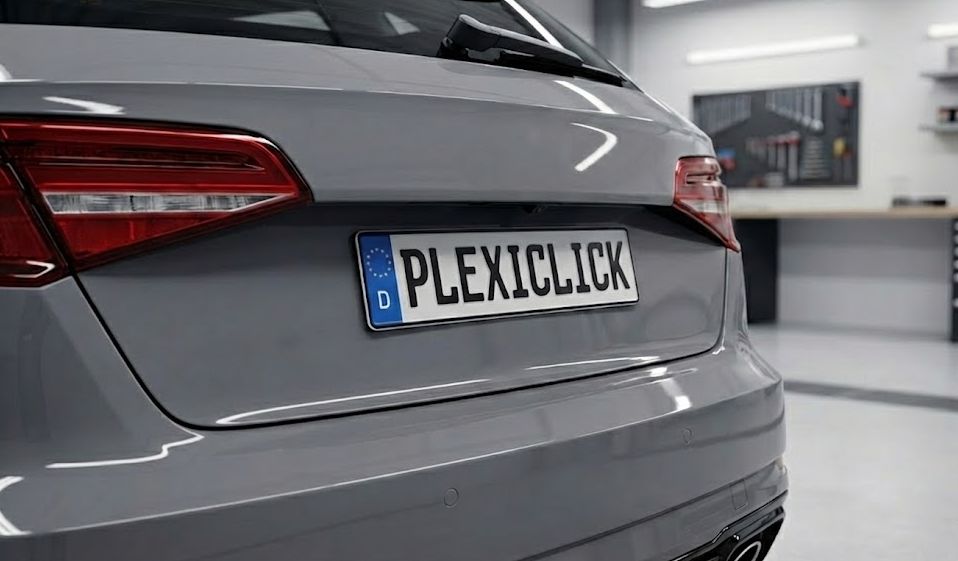 Kennzeichenhalter 2026: Neue TÜV-Regeln & was jetzt erlaubt ist | PLEXICLICK®